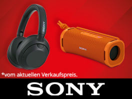 Product image of category Sony Kopfhörer Aktion – Jetzt online 10% sparen!*
