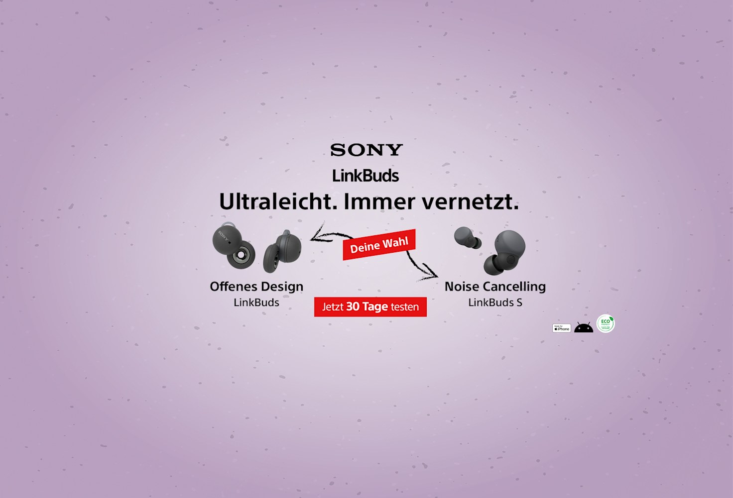 Sony LinkBuds Campaign Header