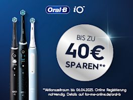 Product image of category Jetzt Oral-B Cashback sichern! Bis zu 40 Euro sparen. 