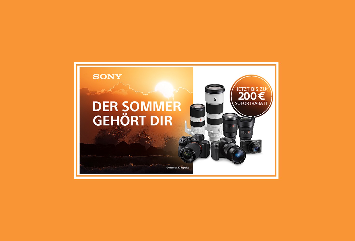 Sony Sommer Sofortrabatt