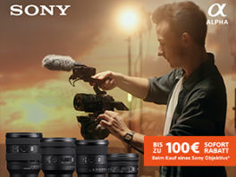 Product image of category Rabatt sichern auf ausgewählte Filmobjektive von Sony