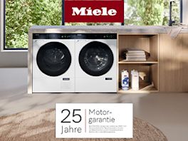 Miele – 25 Jahre Motorgarantie