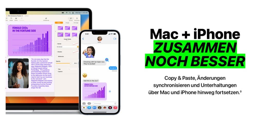Mac + iPhone zusammen noch besser