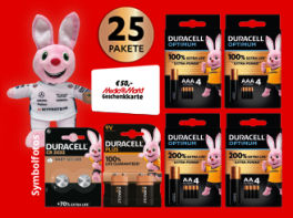 Product image of category Exklusiv für myMediaMarkt Mitglieder: Gewinne Duracell Power-Pakete 