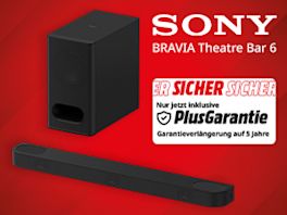 Sony Bravia Theatre Bar 6 inklusive 5 Jahre PlusGarantie