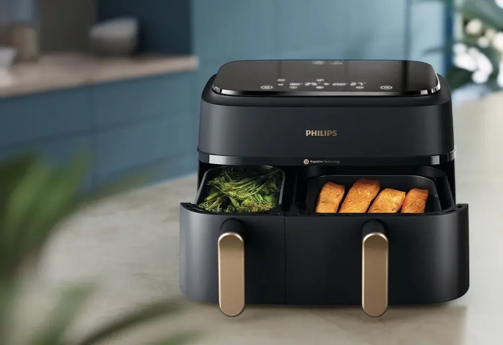 Philips Airfryer 3000 mit Dual Basket (Zwei Körben)