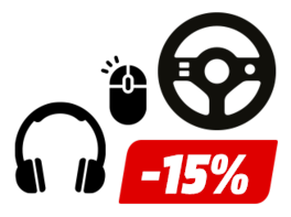 15% auf Thrustmaster, Razer, Speedlink, Corsair, Turtlebeach und Hercules Gaming