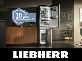 Product image of category Liebherr Haushaltsgeräte mit 10-Jahre Herstellergarantie sichern