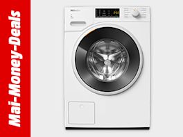 Frontlader-Waschmaschine, weiß