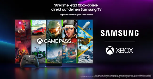 Samsung Game Pass - Streame Xbox Spiele