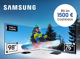 Product image of category Bis zu € 1.500,- Cashback beim Kauf ausgewählter Samsung TVs 