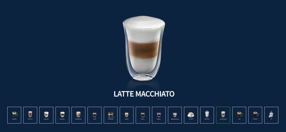DeLonghi Getränke Latte Macchiato 