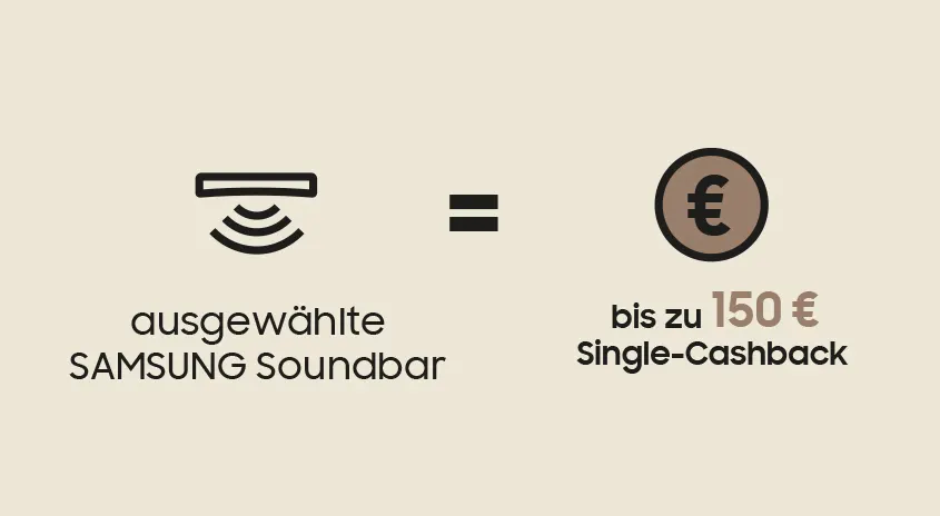 Single Cashback - Soundbar -14723