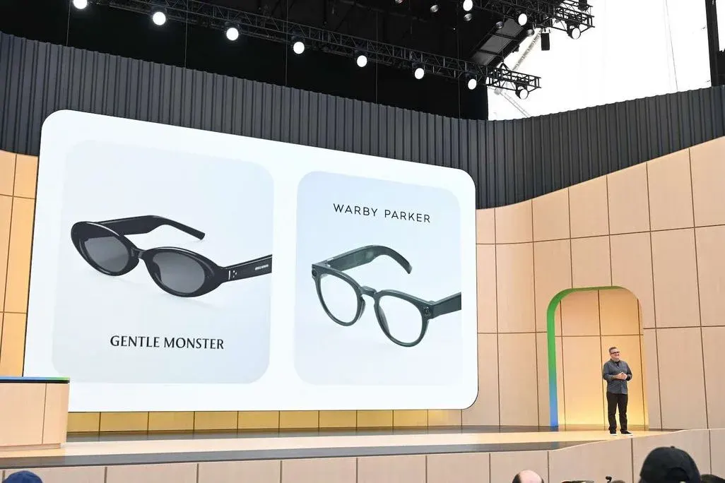 Die Android XR-Brille wurde auf der Google I/O 2026 vorgeführt.