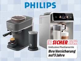Philips Aktionsmodelle inklusive 5 Jahre Geräteschutz