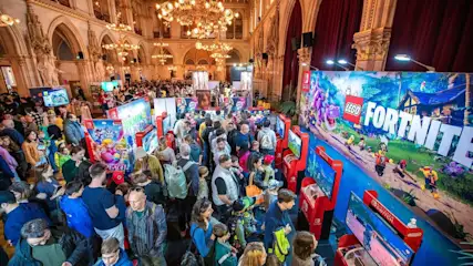 Ein Foto von Besuchern auf der GAME CITY