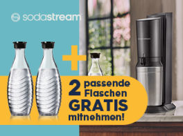 Product image of category Sodastream CRYSTAL 3.0™ Sprudler kaufen + 2 passende Falschen GRATIS dazu