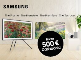 Samsung Lifestyle Gerät kaufen und bis zu € 500,- Cashback erhalten