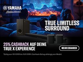 25% Cashback auf deine True X Experience Soundbar 