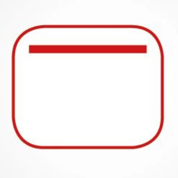 Symbol fuer Oberhitze bei einem Backofen: Linie oben.