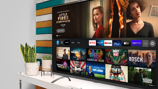 Smart TV, große Auswahl an Filmen und Serien