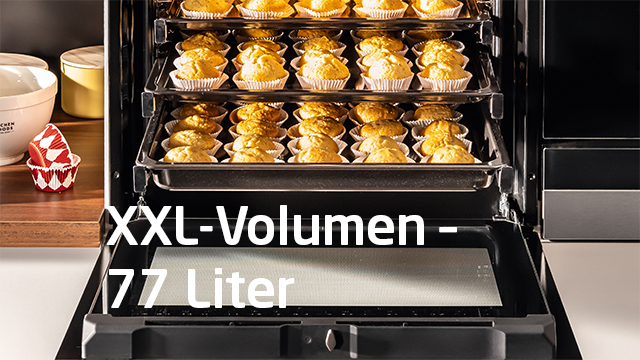 XXL, 77 Liter, Einfache Reinigung