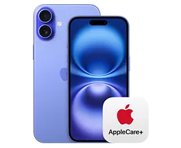 iPhone mit AppleCare+ Logo