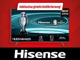 Product image of category Hisense Aktionsmodell kaufen und Kalibrierung sichern