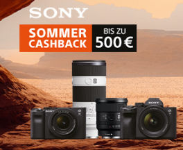 Product image of category Bis zu € 500,- Sony Sommer Cashback sichern