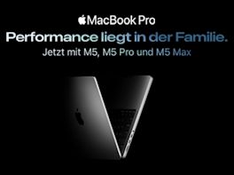 Neuheit: MacBook Pro. Jetzt mit M5, M5 Pro und M5 Max.