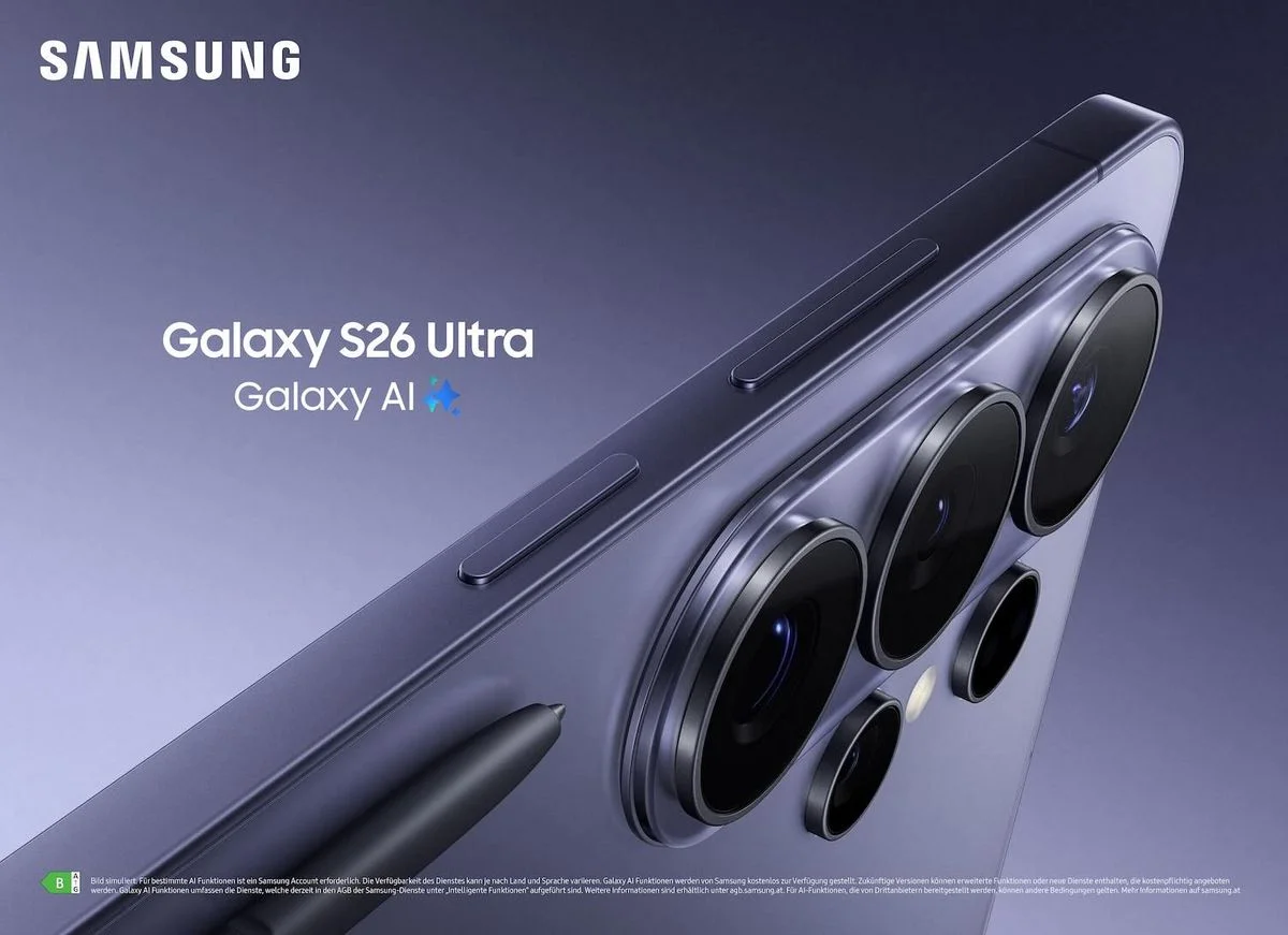 Samsung Galaxy S26 Ultra. Galaxy AI.