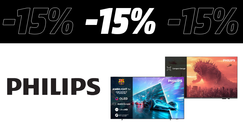 Philips Fernseher mit bis zu 15 Prozent Rabatt