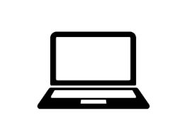 Iconbild von einem Notebook.