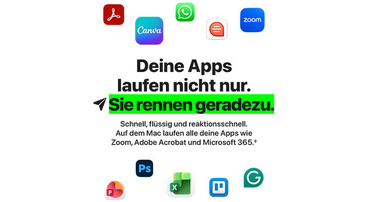 Deine Apps laufen nicht nur.