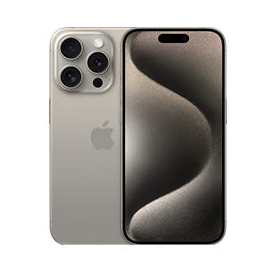 Apple iPhone 15 Pro Ansicht des Display und der Kamera