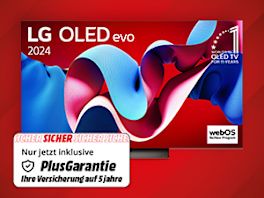 Product image of category Ausgewählte LG OLED-TVs jetzt inklusive PlusGarantie