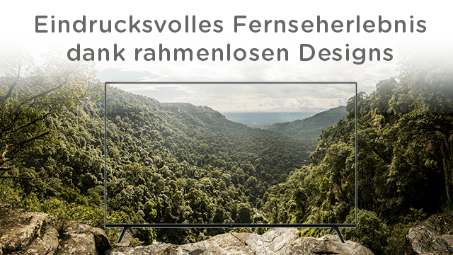 rahmenloses Design