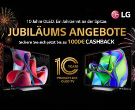 Product image of category Bis zu 1.000,- Euro Cashback auf TVs & Soundbars sichern