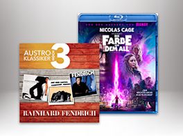  Produktbild von einer CD mit Austro Klassiker nach 3 von Rainhard Fendrich und Produktbild von einer Blu-ray