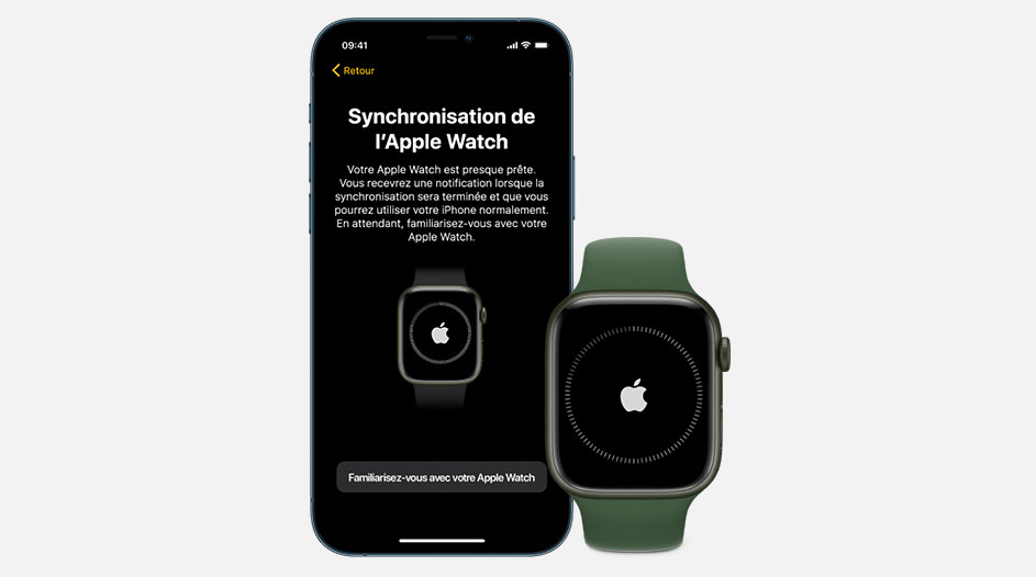 Jumeler une best sale apple watch