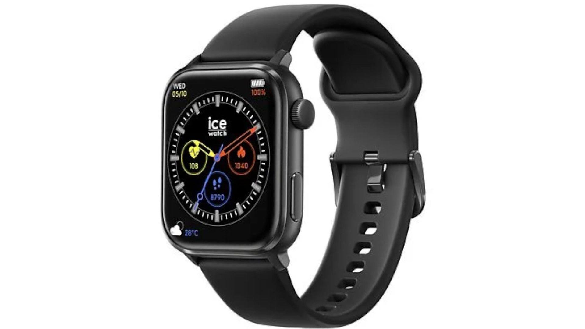 ICE-WATCH Smartwatch AMOLED Noir (022535)