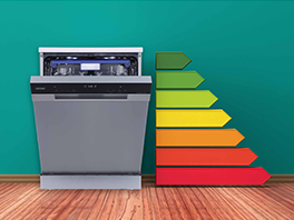 Energy-efficient dishwashers