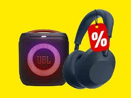 Headphones, speakers & music