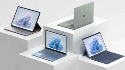 Surface-laptops van Microsoft