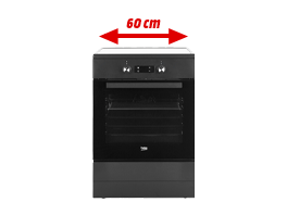 60cm width - standard stove