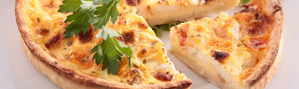 Recept: quiche Lorraine 