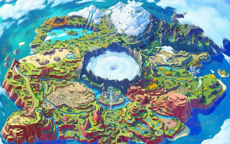 Où se déroulent ces nouvelles aventures Pokémon ?
