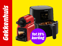 Tot 35% korting  op klein keukenapparatuur
