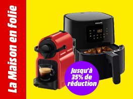 Jusqu'à 35% de réduction sur les petits appareils de cuisine