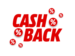 Ontvang cashback op jouw aankoop!